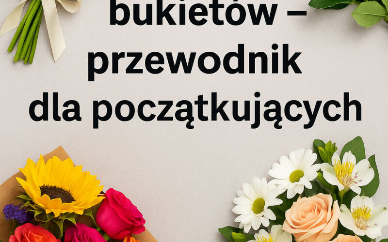 Rodzaje bukietów – przewodnik dla początkujących