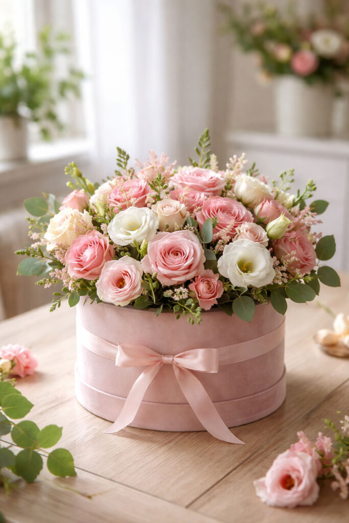 Flower box – jak długo trzymają kwiaty w pudełku i jak o nie dbać?